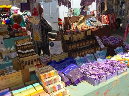 Provençaalse markt Bonnieux