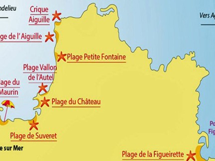 Plages de Théoule-sur-Mer