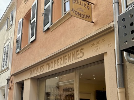 Sandales Tropeziennes