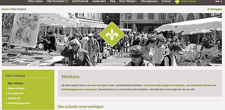 VillaSud introduceert Mijn VillaSud voor haar klanten