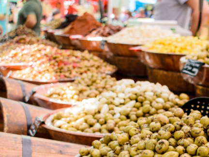 Provencaalse markt St Tropez