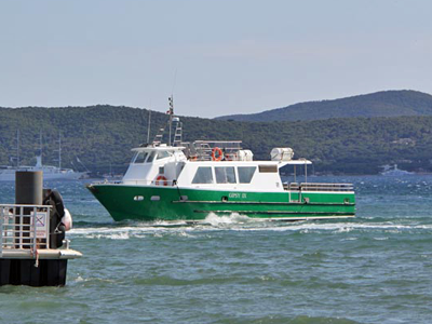 Met de Bateau Vert naar Saint Tropez