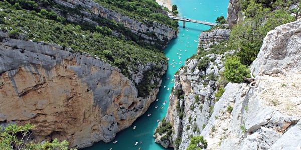 Kloof smal deel Gorges du Verdon