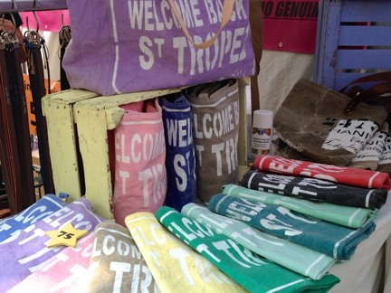 Provencaalse markt Fréjus Plage