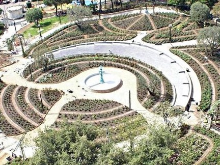 La roseraie Princesse Grace